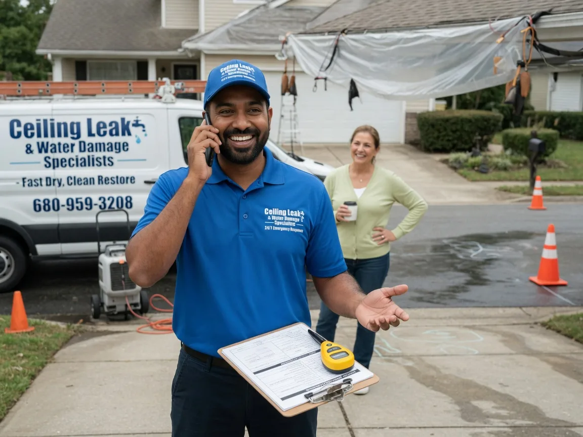 Ceiling Leak Cleanup Jackson, LA FAQs