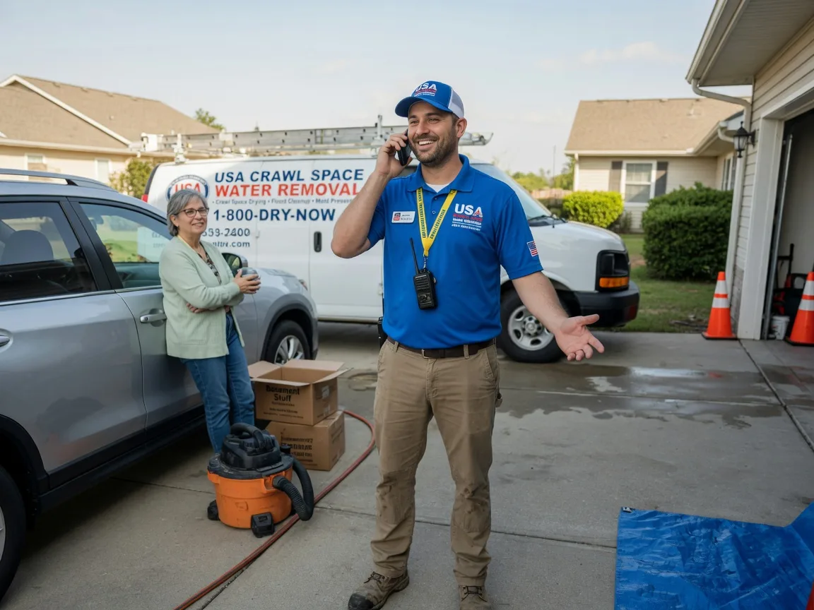 Crawl Space Water Removal Jackson, LA FAQs